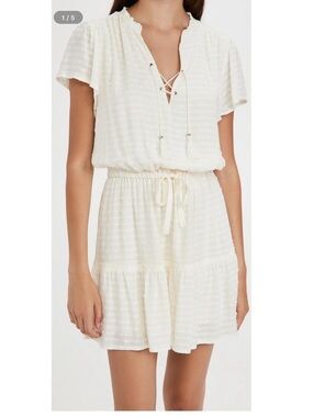 PAIGE Jannah Dress in Ivory